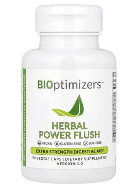 BIOptimizers,Herbal Power Flush，90 粒素食胶囊