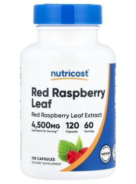 Nutricost,Red Raspberry Leaf, 120 Capsules (150 mg per Capsu