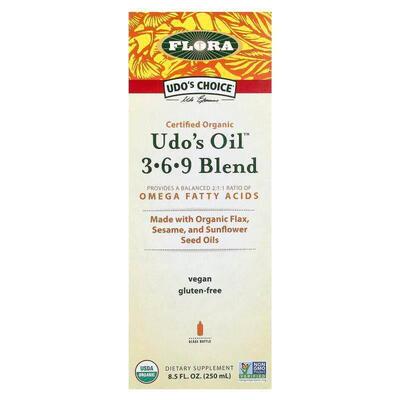 Flora,Flora, Udo's Choice，Omega3·6·9黄金比例混合，8.5液体