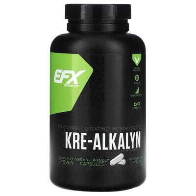 EFX,Kre-Alkalyn，1500 毫克，120 粒素食胶囊（每粒胶囊 750 毫