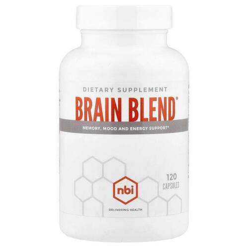 NBI Health,Brain Blend®，120 粒胶囊