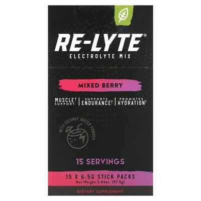 Redmond Trading Company,Re-Lyte 电解质混合物，什锦浆果味