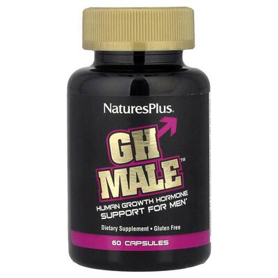 NaturesPlus,GH Male™，60 粒素食胶囊