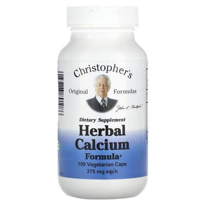 Christopher's Original Formulas,草本钙配方