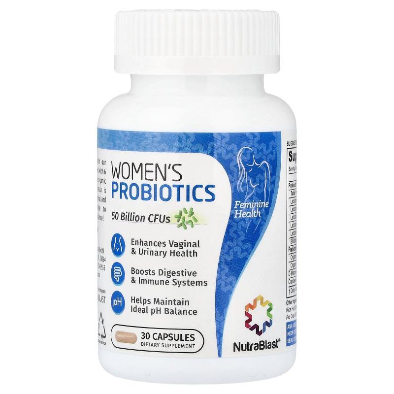 NutraBlast,Women's Probiotics, 30 Capsules