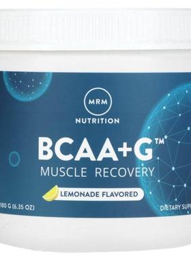 MRM Nutrition,BCAA+G，肌肉修复，柠檬水味，6.35 盎司（180 克