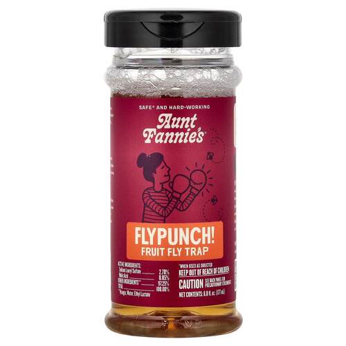Aunt Fannie's,Flypunch! Fruit Fly Trap，6 液量盎司（177 毫升