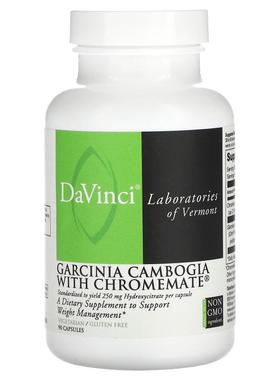 DaVinci Laboratories,藤黄果和多聚烟酸铬，9 粒胶囊