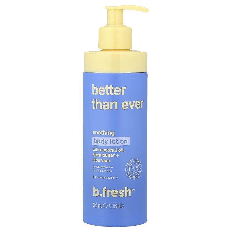 b.fresh,Better Than Ever, Soothing Body Lotion