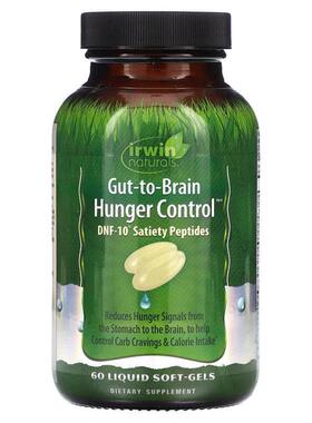 爱乐能,Gut-To-Brain Hunger Control，60 粒液体软胶囊