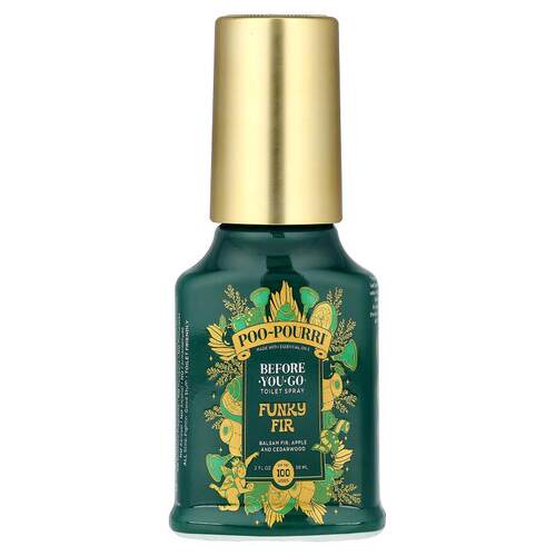 Poo-Pourri,Before-You-Go Toilet Spray, Funky Fir, 2 fl oz (5