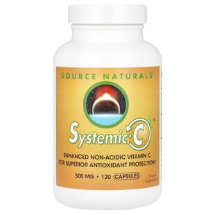 源美,Systemic C™,120 粒胶囊(每粒胶囊 500 毫克)