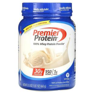 Premier Protein,全乳清蛋白质粉，香草奶昔味