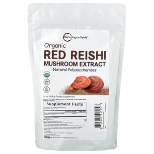 Micro Ingredients,Organic Red Reishi Mushroom Extract, 16 oz