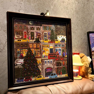 单独相框Galison冬灯拼图相框春夏秋冬四季画框高级感朋友diy礼物