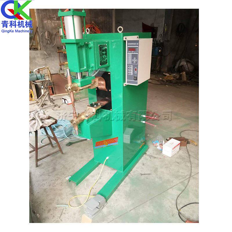 青科牌气动电焊机 脚踏式铁丝焊接设备 平台金属直缝焊机现货