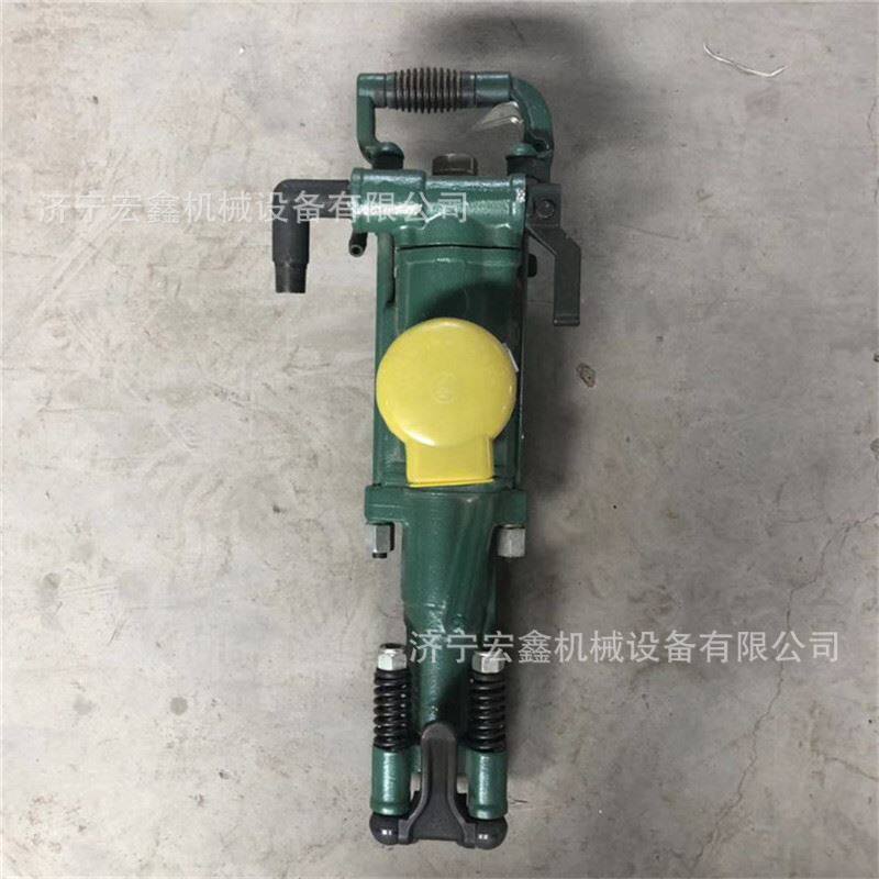yt28气腿式凿岩机矿用岩石气动钻孔机凿岩机破碎开采风钻动力强劲