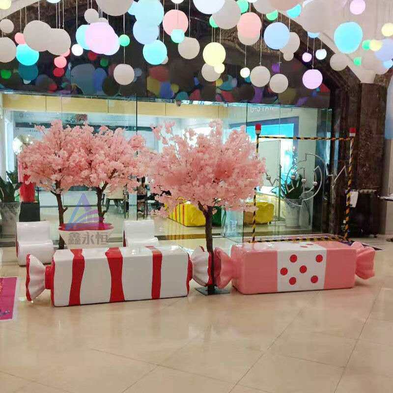 美陈装饰产品仿真树活动陈列展览活动用品商业美陈馆