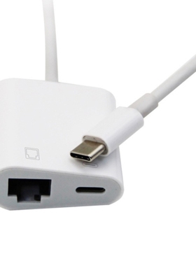 Commonly Used Type-C Ethernet Adapter PD 60W Network Card Gi