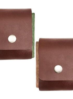 2 Pcs Foraging Bag Shopping Bag Leather Tool Bag Mushroom