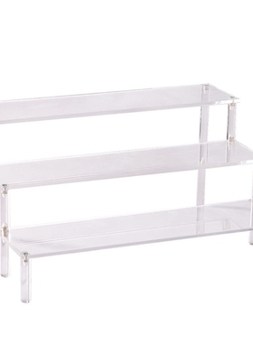 Acrylic Display Stand 3 Tier Riser Display Shelf Showcase