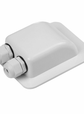 Waterproof ABS Junction Box Double Cable Entry Gland For RV
