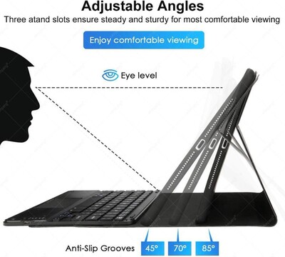 Touchpad Keyboard Case For iPad Air 3 2019 Pro 10.5 3rd Gen