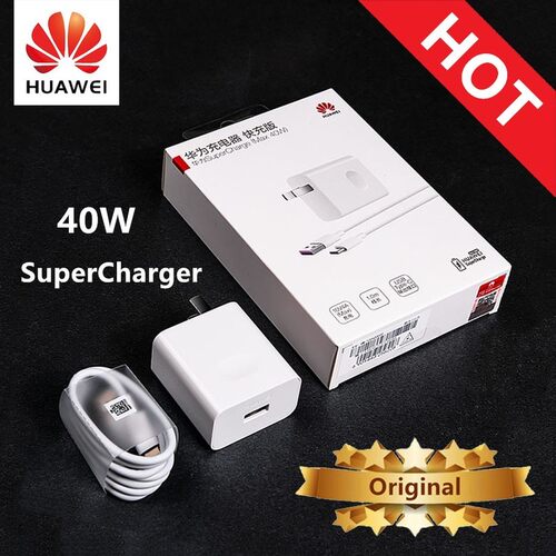 EU  P40 Pro Charger Original SuperCharge Adapter