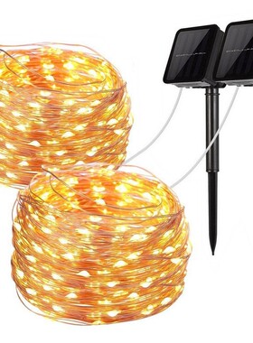 LED Outdoor Solar Lamp String Lights 100/200 LEDs Fairy Holi