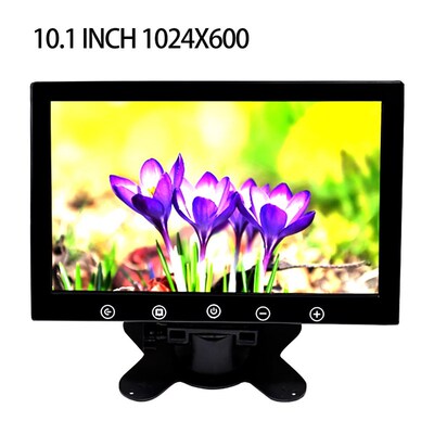 10.1 Inch monitor portatil 1024x600 Desktop Car Reverse Back
