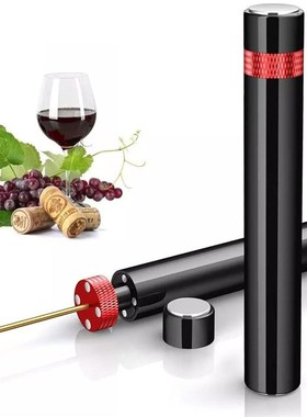Portable Wine Bottle Opener Wine Corkscrew Pin Jar Cork Remo