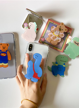 Beautiful Glossy Cartoon Expandable Griptok Phone Holder Gri