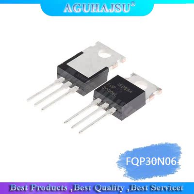 10PCS FQP30N06 TO220 FQP30N06L TO-220 30N06  In-line 60V MOS