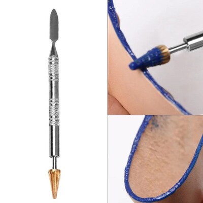 Dual-purpose Brass Head Leather Edge Oil Gluing Dye Pen Appl