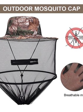 Outdoor Fishing Camping Caps UV Protection Beekeeping Anti-m