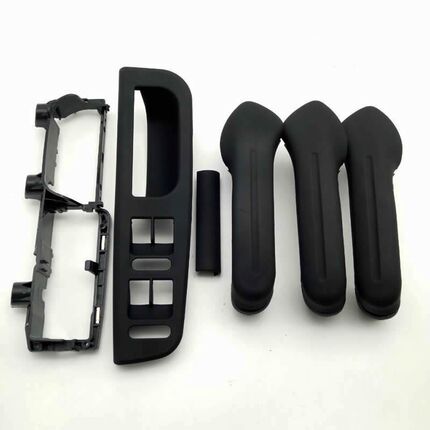 Front Rear Left Right Door Black Pull Grab Handle For VW Bor