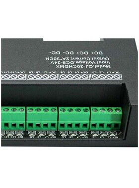 DMX 512 RGB 30 channels LED strip controller DMX decoder dim