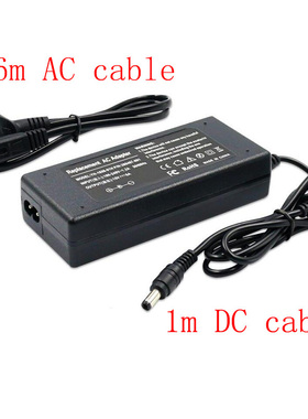 AC 100V-240V to DC 15V 6A 90W Power Supply Adapter Converter
