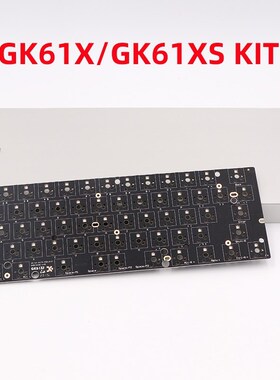 BGKP GK61X  GK61XS pcb RGB 60% 61KEYS HOT SWAP PCB Mechanica