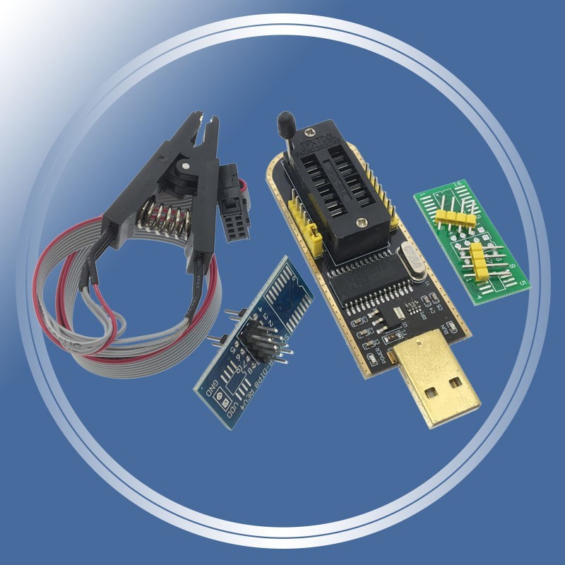 CH341 CH341A USB programmer with SOP8 SOP8 SOP Test Clip IC