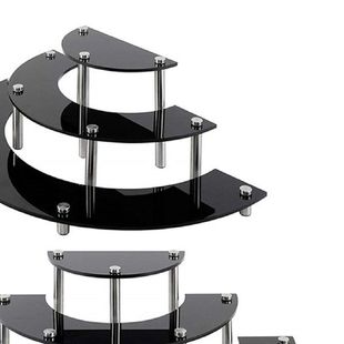 Acrylic Riser Display Shelf for Figures, Cupcakes Stand Shel