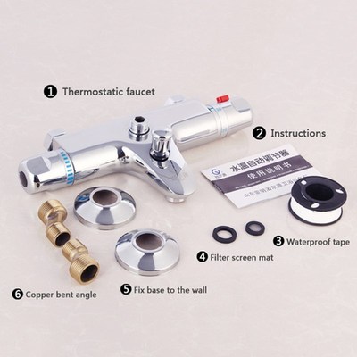 low price popular bathtub and shower faucet intelligent ther