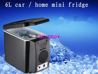 2018 new 6L mini car fridge refrigerator car home dormitory