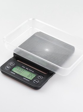 Mini Drip Digital Scale with Timer 3KG 0.1G Electrinoic Kitc