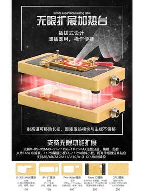 WL Host Heat Table 11Pro Max IP11 XXSMAX FACE ID for iphone
