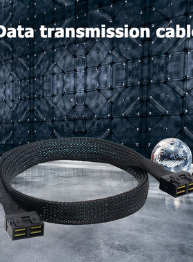 Hot Sell 1M SAS SFF-8643 to SFF-8643 Cord SFF-8654 8i Host S