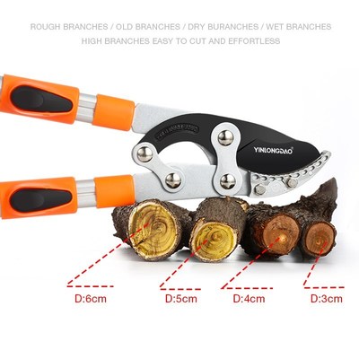 /Garden Tree Pruning Shears High Branch Pruning Tool  Long R