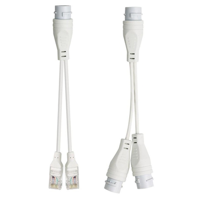 POE Splitter RJ45 2-In-1 Network Cabling Connector for Secur