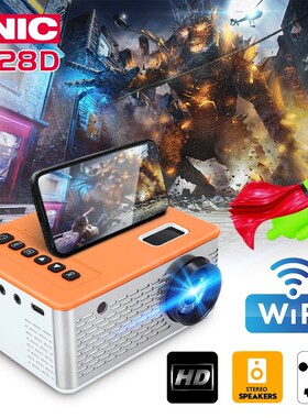 UC28D mini projector LED Mini Projector 480x272 Pixels Suppo