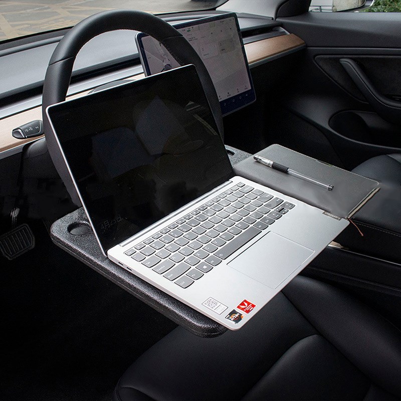Car Dining Plate Small Table Board Steering Wheel Tray Compu